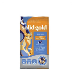 solid gold 素力高 全阶段无谷鸡猫粮 5.4kg