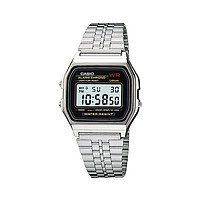 CASIO 卡西欧 复古简约小方块腕表 A159WA-N1DF