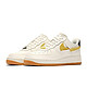 NIKE 耐克 Air Force 1 空军一号黑黄断钩鸳鸯休闲鞋 BV0740-101 38