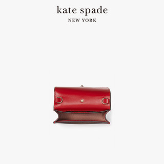 kate spade ks 老花爱心提花链条甜美可爱卡包