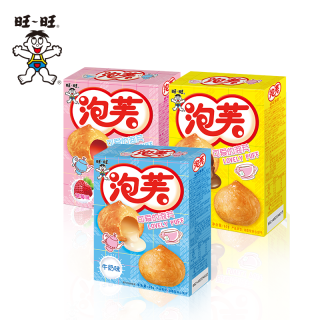 wantwant旺旺泡芙巧克力味100g