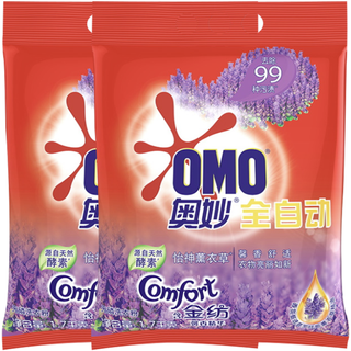 OMO 奥妙 3合1全自动洗衣粉 1.7kg*4袋 怡神薰衣草