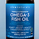 88VIP、会员专享：Viva Naturals Omega-3深海鱼油软胶囊  180粒