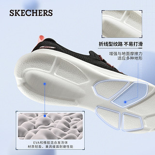 Skechers斯凯奇夏新款女鞋一脚蹬透气舒适百搭运动跑步鞋休闲鞋