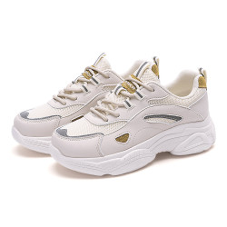 warrior 回力 女鞋2022新款老爹鞋女厚底增高休闲鞋女小白鞋女运动鞋