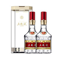 百亿补贴：WULIANGYE 五粮液 第八代 普五  52%vol 浓香型白酒 500ml*2瓶 礼盒装