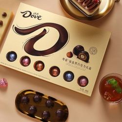 dove 德芙 尊慕 甄选黑巧克力礼盒 3口味 280g
