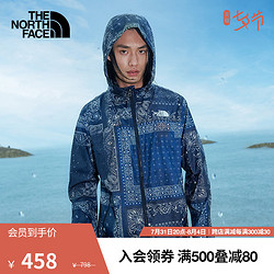 THE NORTH FACE 北面 TheNorthFace北面皮肤衣男腰果花户外防风上新|4NC6