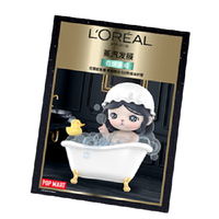 L'OREAL PARIS 巴黎欧莱雅 奇换精油5分钟焗油护理奇焕垂顺蒸汽发膜 泡泡玛特限定版 8片