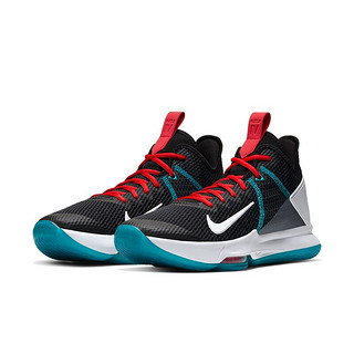 NIKE 耐克 Lebron Witness IV EP 男子篮球鞋 CD0188-005 白色/蓝色 42