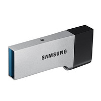 SAMSUNG 三星 DUO系列 闪存盘 USB3.0双口手机 车载U盘 64G