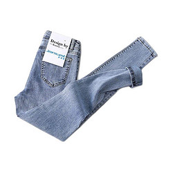 JEANSWEST 真维斯 女士牛仔长裤 E-JS-11-281001 浅蓝 27