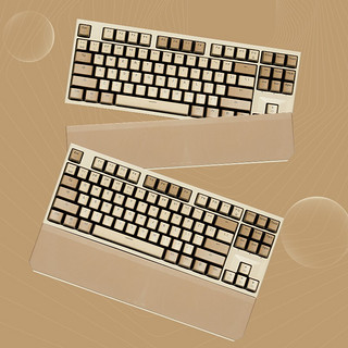 Hyeku 黑峡谷 X3 Pro 87键 2.4G蓝牙 多模无线机械键盘 椰子燕麦奶 凯华BOX玫瑰红轴 单光