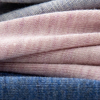 Caramella 焦糖玛奇朵 男士四角内裤套装 3条装(藏青色+麻灰色+棕粉色) L