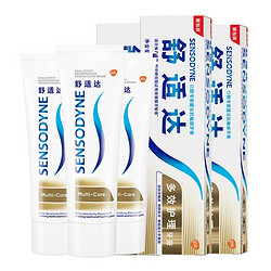 SENSODYNE 舒适达 基础护理系列 多效护理牙膏 100g*3