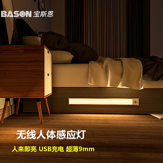 BASON LIGHTING 宝斯恩（BASON）充电款人体感应灯 智能感应灯-50cm-2200mAh-2.5W