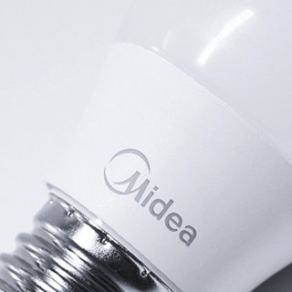 Midea 美的 E27螺口节能灯泡 9W 暖白光