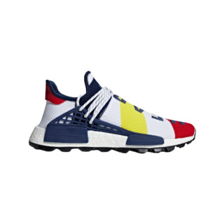 adidas ORIGINALS Bbc Hu Nmd Billionaire Boys Club联名款 中性休闲运动鞋 BB9544 亮白/新海军蓝/浅猩红 40.5