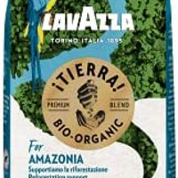 LAVAZZA 拉瓦扎¡Tierra！优质阿拉比卡纯咖啡豆，中度烘焙 500 克包装