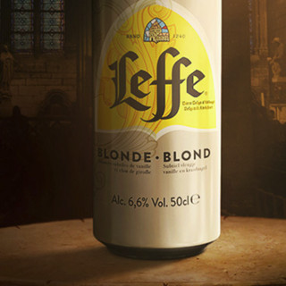 Leffe 乐菲 金啤酒 500ml*24听