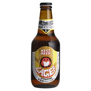Hitachino Nest 常陆野猫头鹰 拉格啤酒 330ml*6瓶