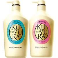KUYURA 可悠然 美肌沐浴露（欣怡+恬静）550ml*2