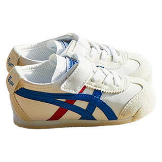 Onitsuka Tiger 鬼塚虎 MEXICO 66 TS 儿童休闲运动鞋 C6B5Y-0143 白色/湖蓝色 31.5码