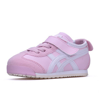 Onitsuka Tiger 鬼塚虎 MEXICO 66 TS 儿童休闲运动鞋 C6B5Y-2001 白色/粉色 33码