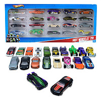 风火轮 男孩儿童玩具赛车模型套装-火辣交通系列二十辆装（混装随机发货）H7045