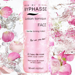 BYPHASSE 蓓昂斯 玫瑰精华爽肤水 500ml