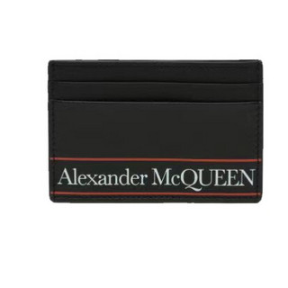 ALEXANDER MCQUEEN 男士黑色卡包 602144 1SJ8B 1092