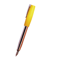 FABER-CASTELL 辉柏嘉 钢笔 如恩系列 亮丽黄 F尖 潘通礼盒装