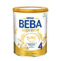 PLUS会员：BEBA 雀巢贝巴 至尊版SUPREME 儿童配方奶粉 4段 800g