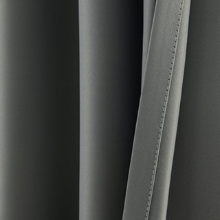 朵颐 麦加MO 遮阳隔热窗帘 深灰色 3.0*2.7m 打孔款