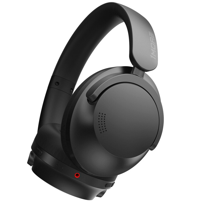 SonoFlow 耳罩式头戴式动圈主动降噪双模耳机 黑色