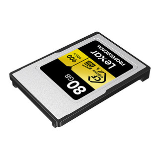 雷克沙（Lexar）80GB Cfexpress Type A存储卡 VPG 400视频等级 8K超清录制 读900MB/s 多重防护