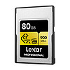 Lexar 雷克沙 GOLD系列 LCAGOLD080G-RNENC CF存储卡 80GB（900MB/s）