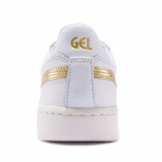 ASICS 亚瑟士 Gel-Ptg 中性运动板鞋 1191A280-100 白色/金色 43.5