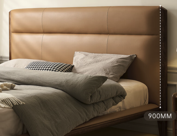 原始原素 jd-6279 戈雅床1.8米-棕色软包