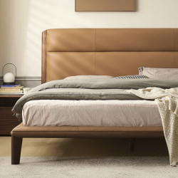 原始原素 jd-6279 戈雅床1.8米-棕色软包