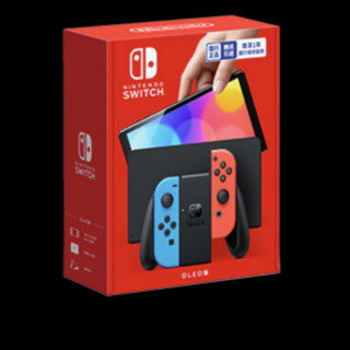 Nintendo 任天堂 Nintendo Switch OLED版游戏主机 红蓝+健身环大冒险 套装