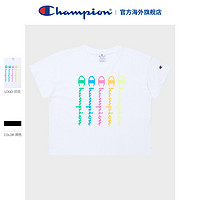 Champion 女士撞色短袖 112682