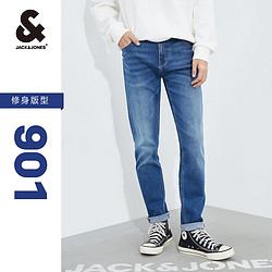 JACK&JONES 杰克琼斯 男士牛仔长裤 2214320