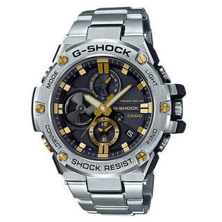 CASIO 卡西欧 手表防水防震太阳能功能运动男表 G-shock GST-B100D-1A9 日版