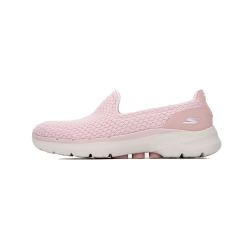 skechers斯凯奇女鞋新款运动鞋一脚穿粉色健步鞋板鞋休闲鞋124523
