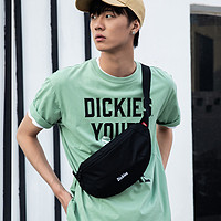 Dickies 帝客 字母绣标拉链纯色胸包22新款流行休闲潮流小包