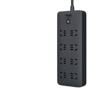 DELIXI 德力西 CD98J-B 新国标插排 八位五孔 3m