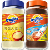Ovaltine 阿华田 可可粉大麦粉黄金搭配组合礼罐780g速溶咖啡巧克力牛奶冲饮