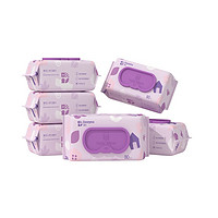 德佑 婴儿湿巾手口专用家庭实惠装宝宝新生儿湿纸巾大包装80抽6包