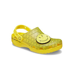 crocs 卡骆驰 Smiley系列 半透明笑脸洞洞鞋 V207213-90H